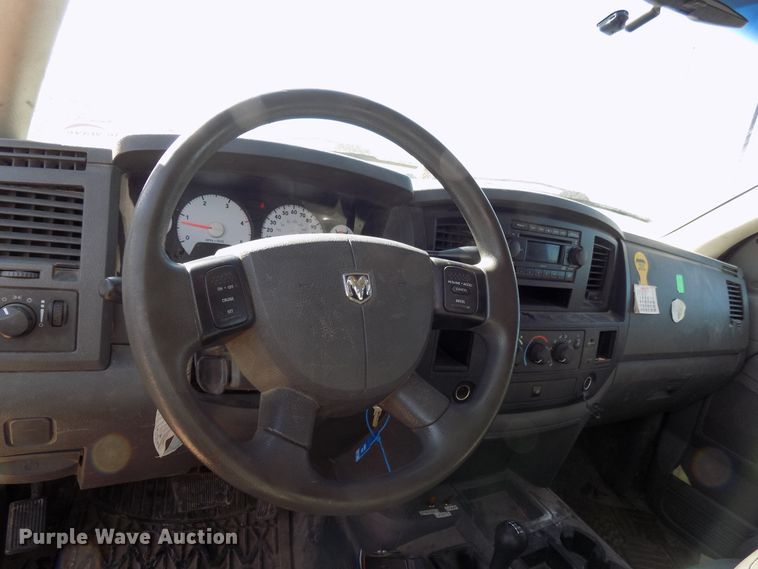 image for item DD6052 2008 Dodge Ram 5500 utility bed truck