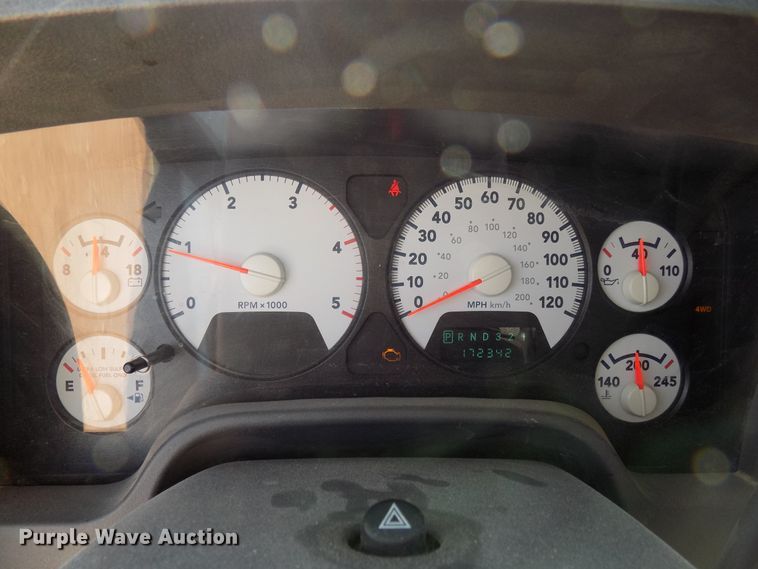 image for item DD6052 2008 Dodge Ram 5500 utility bed truck