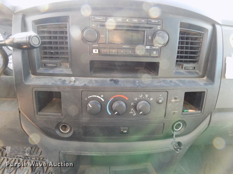 image for item DD6052 2008 Dodge Ram 5500 utility bed truck