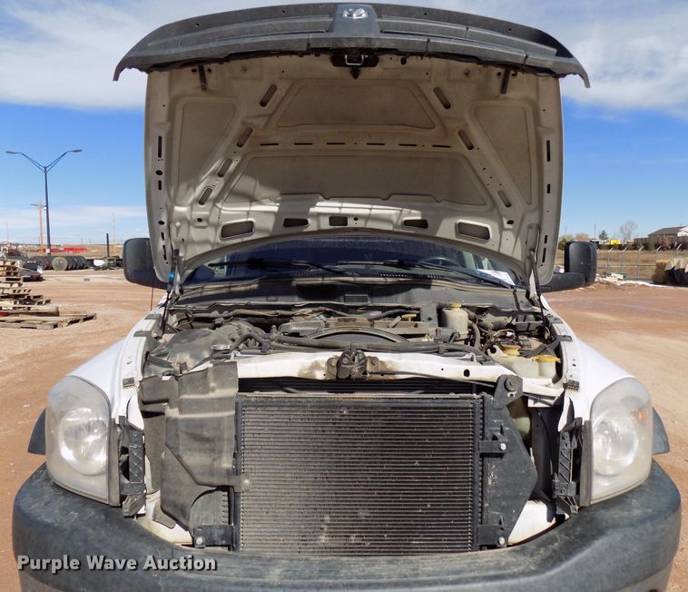 image for item DD6052 2008 Dodge Ram 5500 utility bed truck