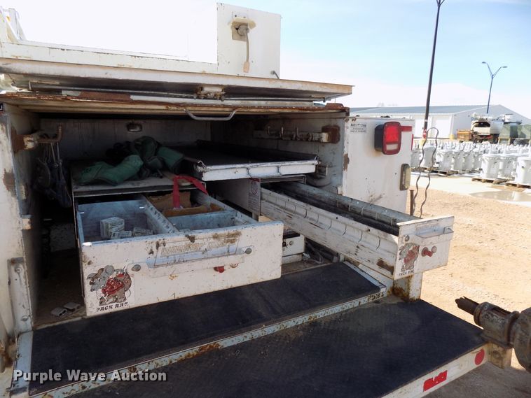 image for item DD6052 2008 Dodge Ram 5500 utility bed truck