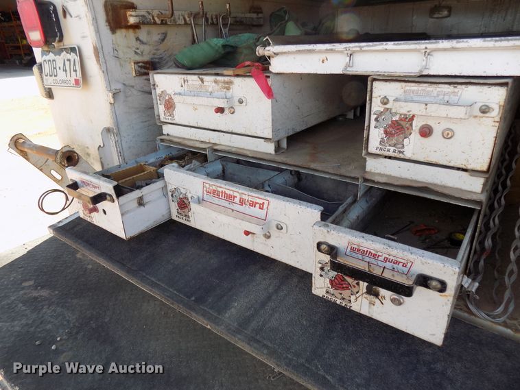 image for item DD6052 2008 Dodge Ram 5500 utility bed truck