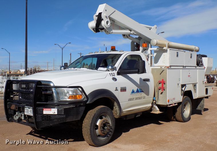 image for item DD6053 2011 Dodge Ram 5500 bucket truck