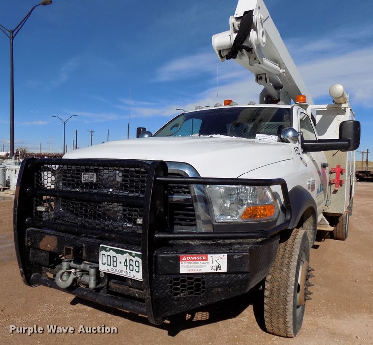 image for item DD6053 2011 Dodge Ram 5500 bucket truck