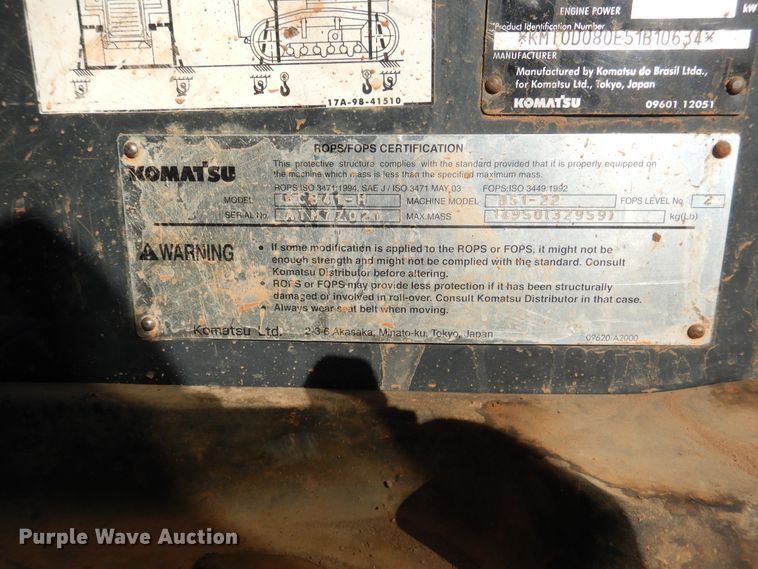 image for item DE4030 2008 Komatsu D51EX-22 dozer