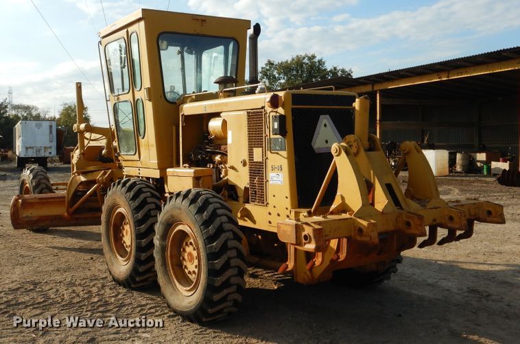 image for item DE4033 1978 Caterpillar 12G motor grader