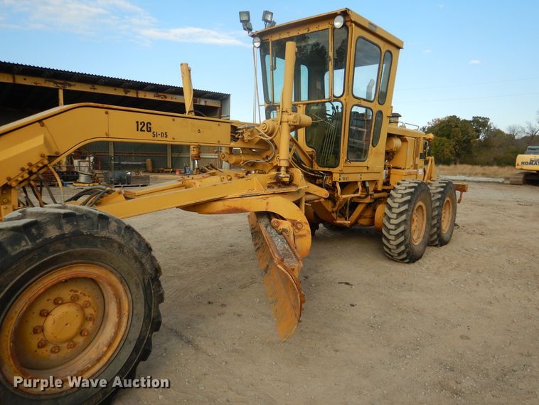 image for item DE4033 1978 Caterpillar 12G motor grader