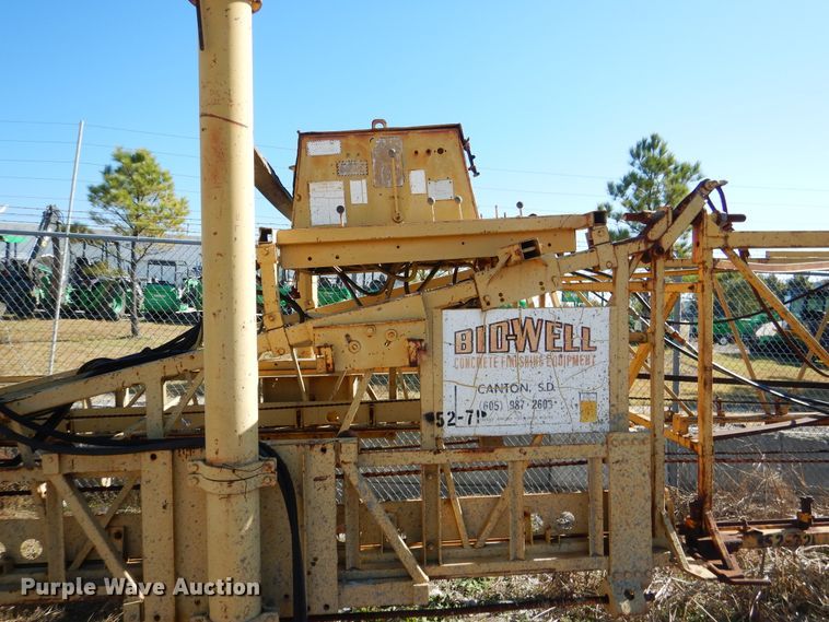 image for item DF2249 (2) Bidwell bridge deck finishing machines