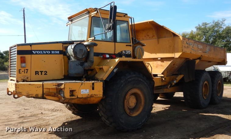 image for item DF2589 1993 Volvo A35 haul truck