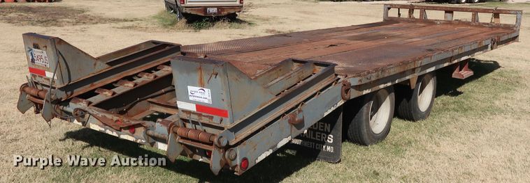 image for item DG4232 1998 Holden TDO40 equipment trailer