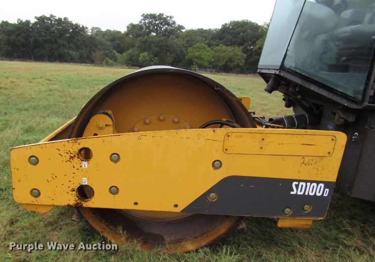 image for item DG6657 2009 Volvo SD100D single drum vibratory roller