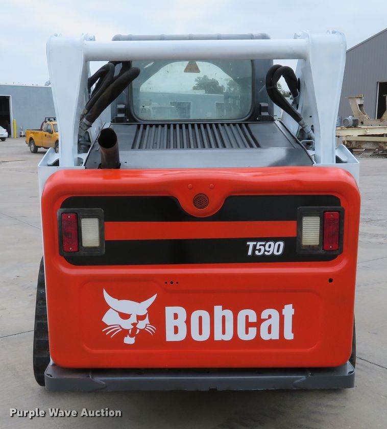 image for item DH1634 2015 Bobcat T590 skid steer