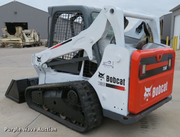 image for item DH1634 2015 Bobcat T590 skid steer
