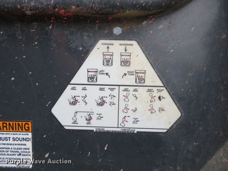 image for item DH1634 2015 Bobcat T590 skid steer