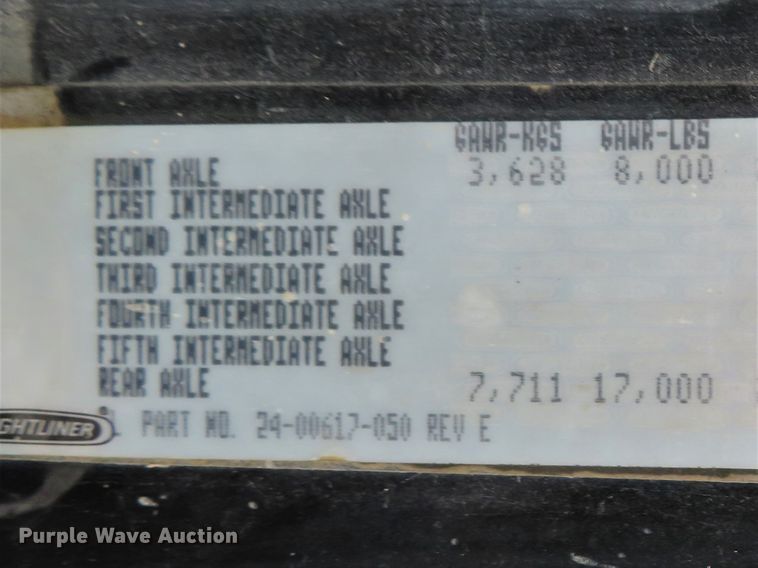 image for item DH1671 2000 Freightliner FL60 dump truck