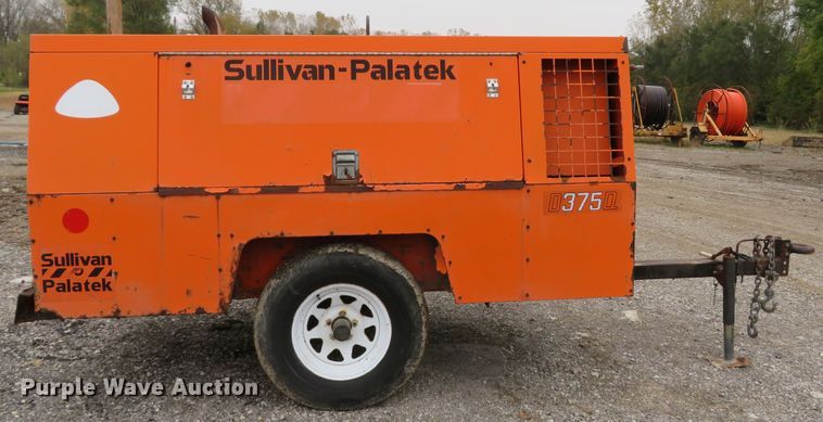 image for item DH1672 Sullivan Palatek D375Q7JD air compressor