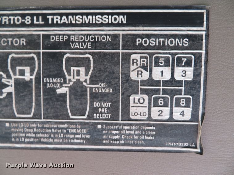 image for item DH1685 2003 Sterling LT9500 dump truck