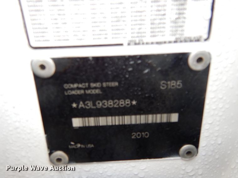 image for item DH2676 2010 Bobcat S185 skid steer