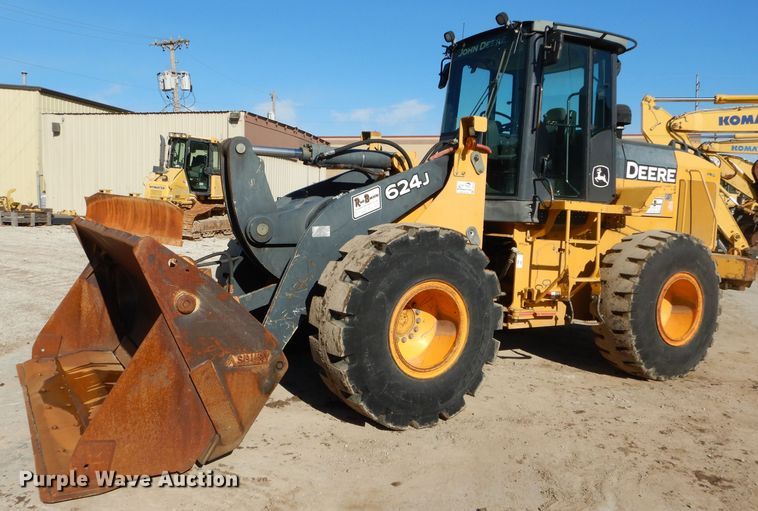 image for item DH2679 2007 John Deere 624J wheel loader