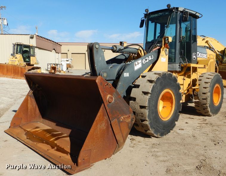 image for item DH2679 2007 John Deere 624J wheel loader