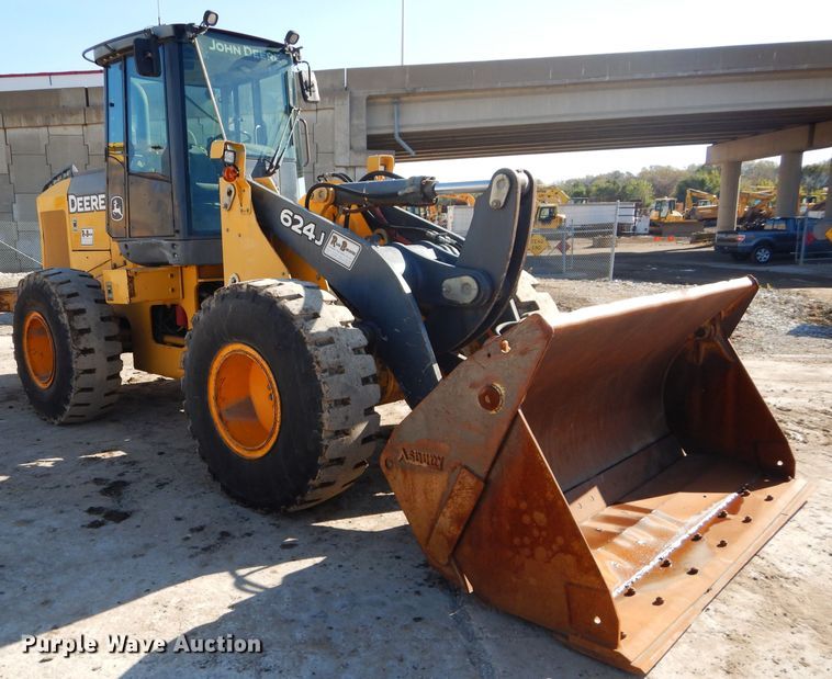 image for item DH2679 2007 John Deere 624J wheel loader