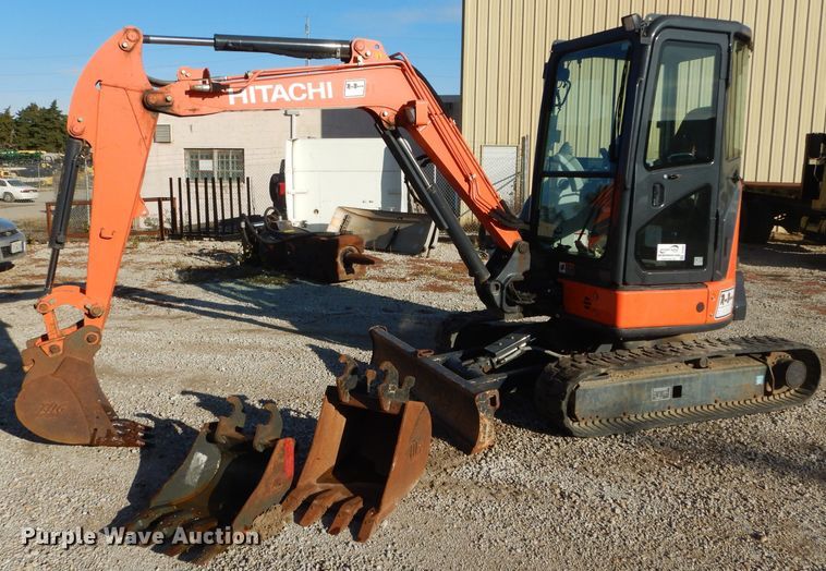 image for item DH2681 2013 Hitachi ZX35U-5N mini excavator