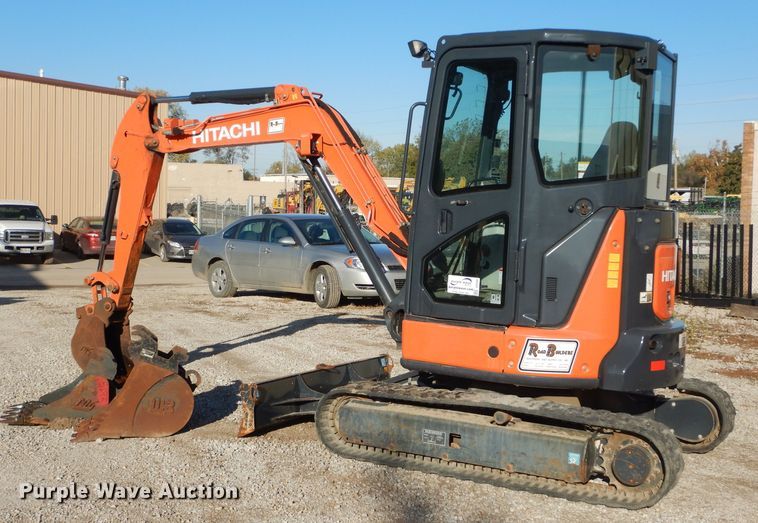 image for item DH2681 2013 Hitachi ZX35U-5N mini excavator
