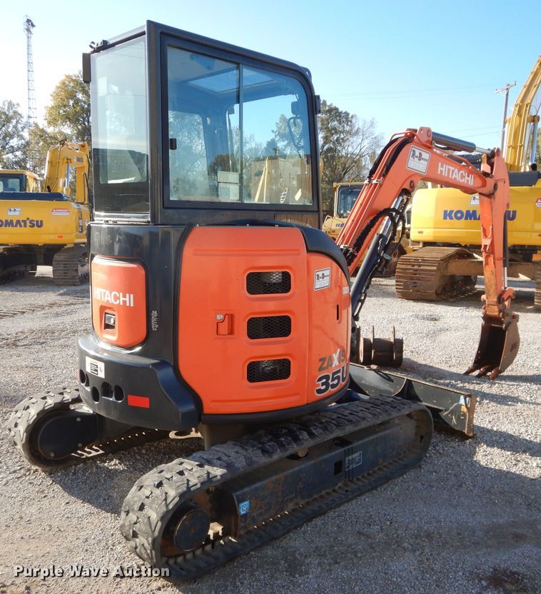 image for item DH2681 2013 Hitachi ZX35U-5N mini excavator