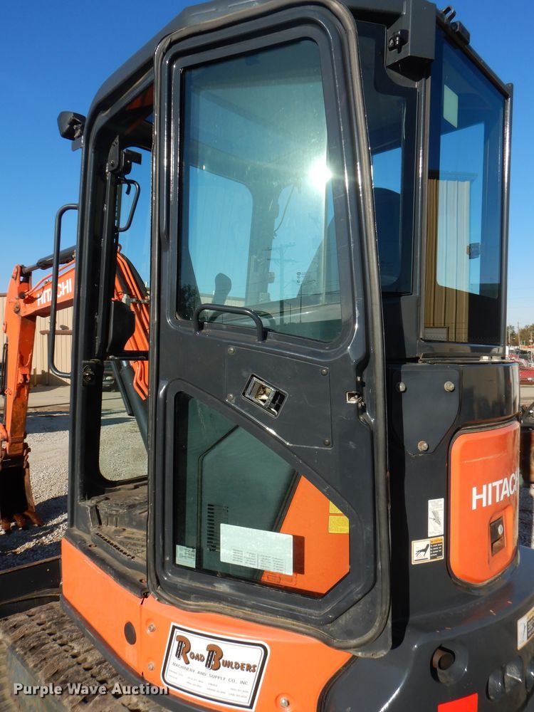 image for item DH2681 2013 Hitachi ZX35U-5N mini excavator