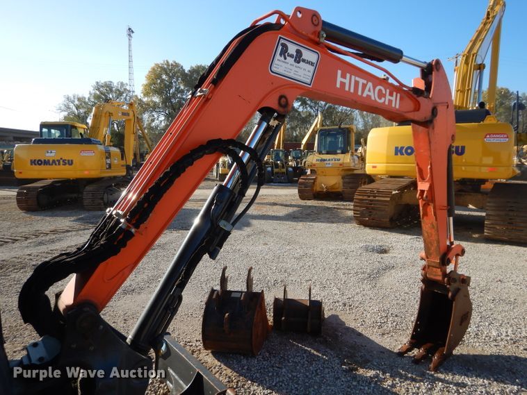 image for item DH2681 2013 Hitachi ZX35U-5N mini excavator