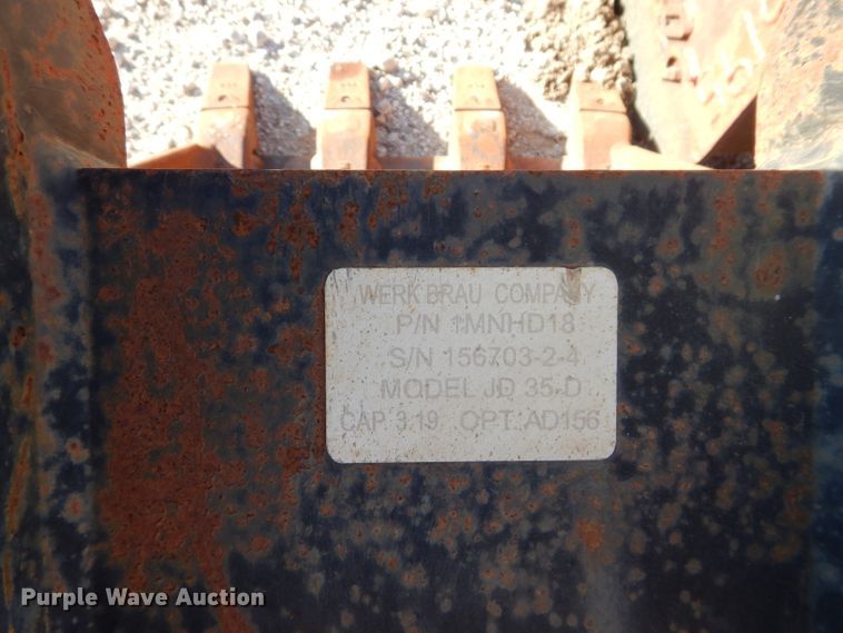 image for item DH2681 2013 Hitachi ZX35U-5N mini excavator