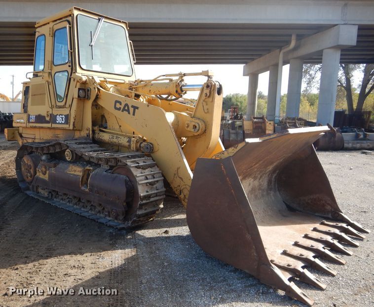 image for item DH2682 1986 Caterpillar 963 track loader