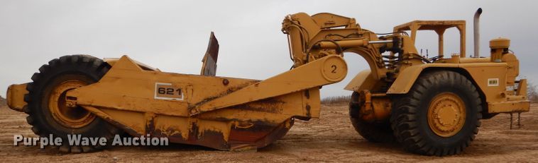 image for item DH2686 1970 Caterpillar 621 conventional scraper