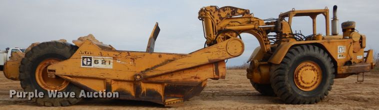 image for item DH2687 1970 Caterpillar 621 conventional scraper