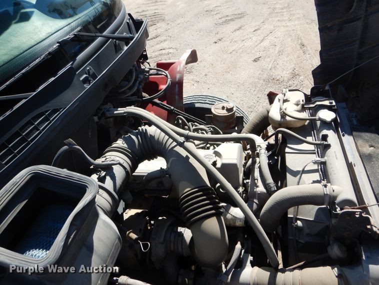 image for item DH6174 2006 Hino 268 flatbed truck