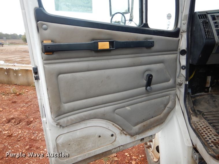 image for item DH6756 2000 Freightliner FL70 utility bed truck with crane