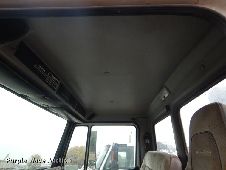 image for item DH6756 2000 Freightliner FL70 utility bed truck with crane