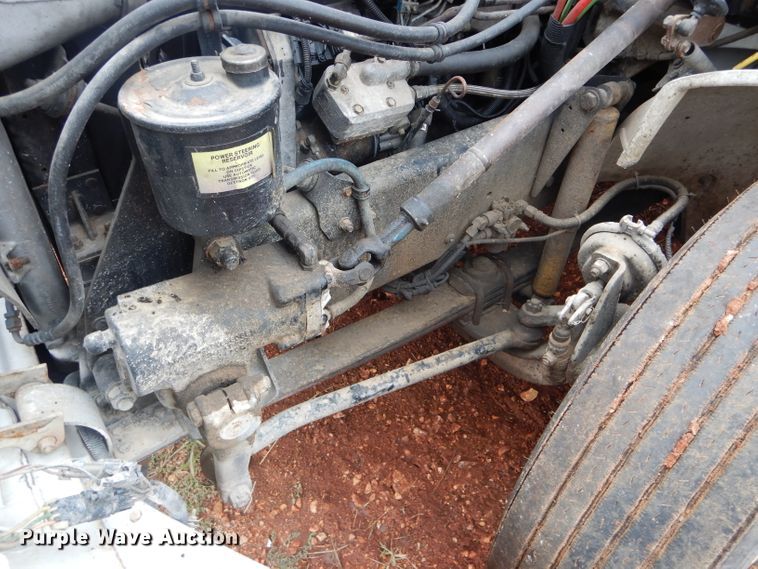 image for item DH6756 2000 Freightliner FL70 utility bed truck with crane