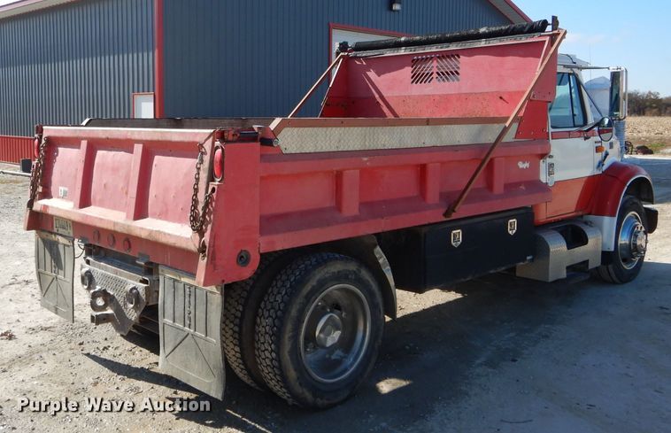 image for item DH6793 1998 International 4700 dump truck