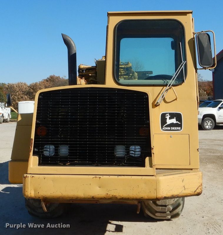 image for item DH6795 1989 John Deere 762B elevating scraper