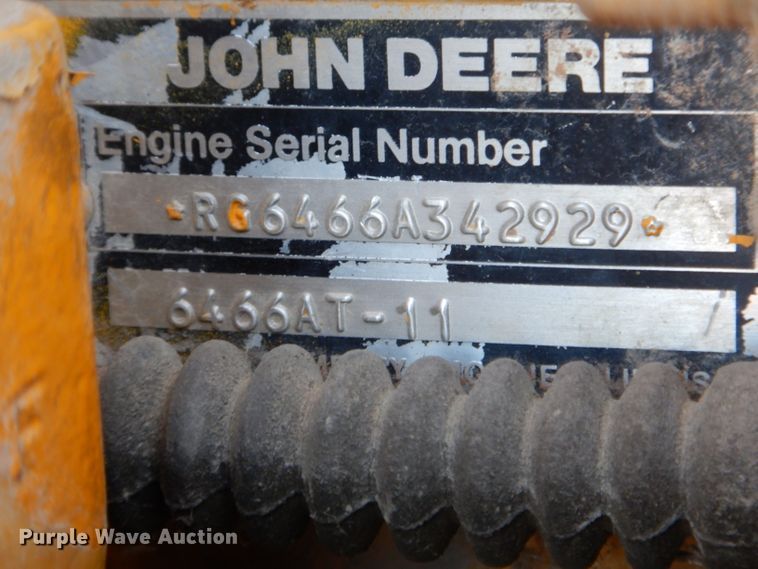 image for item DH6795 1989 John Deere 762B elevating scraper