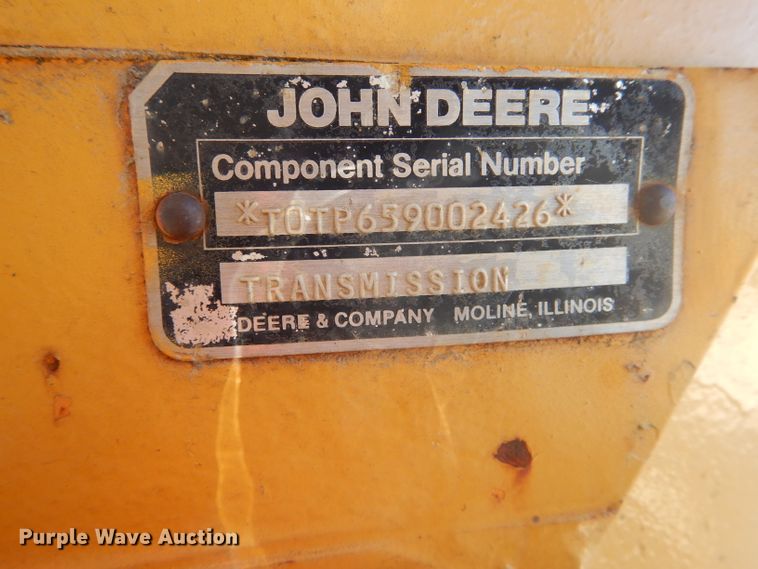 image for item DH6795 1989 John Deere 762B elevating scraper