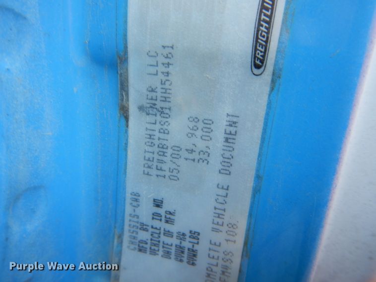 image for item DH6799 2001 Freightliner FL70 service truck