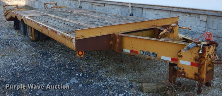 image for item DH6801 2008 Kiefer Built eqiupment trailer