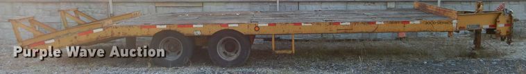 image for item DH6801 2008 Kiefer Built eqiupment trailer