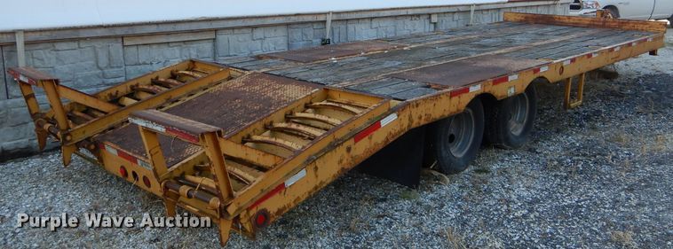 image for item DH6801 2008 Kiefer Built eqiupment trailer