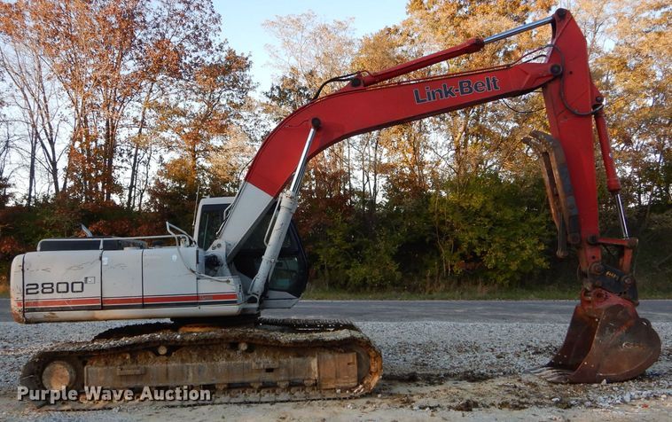 image for item DH6802 1995 Link Belt 2800 Quantum excavator