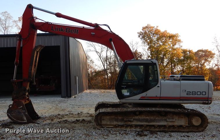 image for item DH6802 1995 Link Belt 2800 Quantum excavator