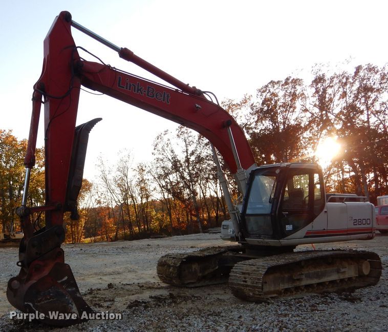 image for item DH6802 1995 Link Belt 2800 Quantum excavator