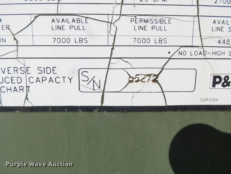 image for item DH7785 1989 P & H HSHMC-25 crane